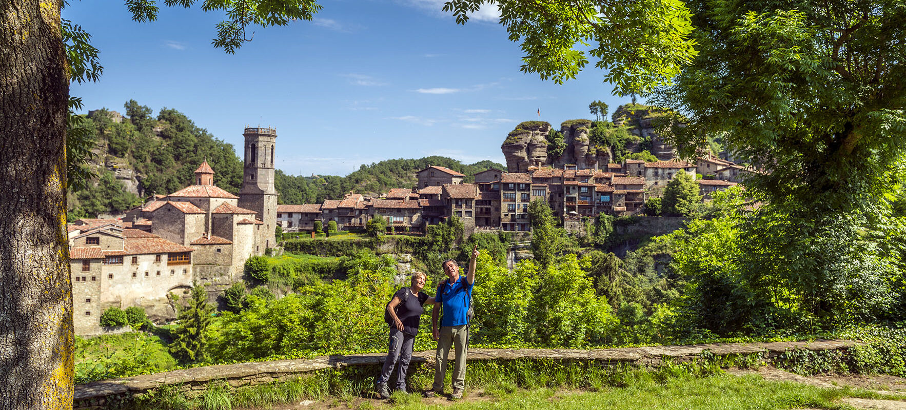 Vistes de Rupit desde Santa Magdalena (Osona). Juny de 2020. Vistes de Rupit desde Santa Magdalena (Osona). Juny de 2020.